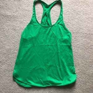 Green Lululemon tank